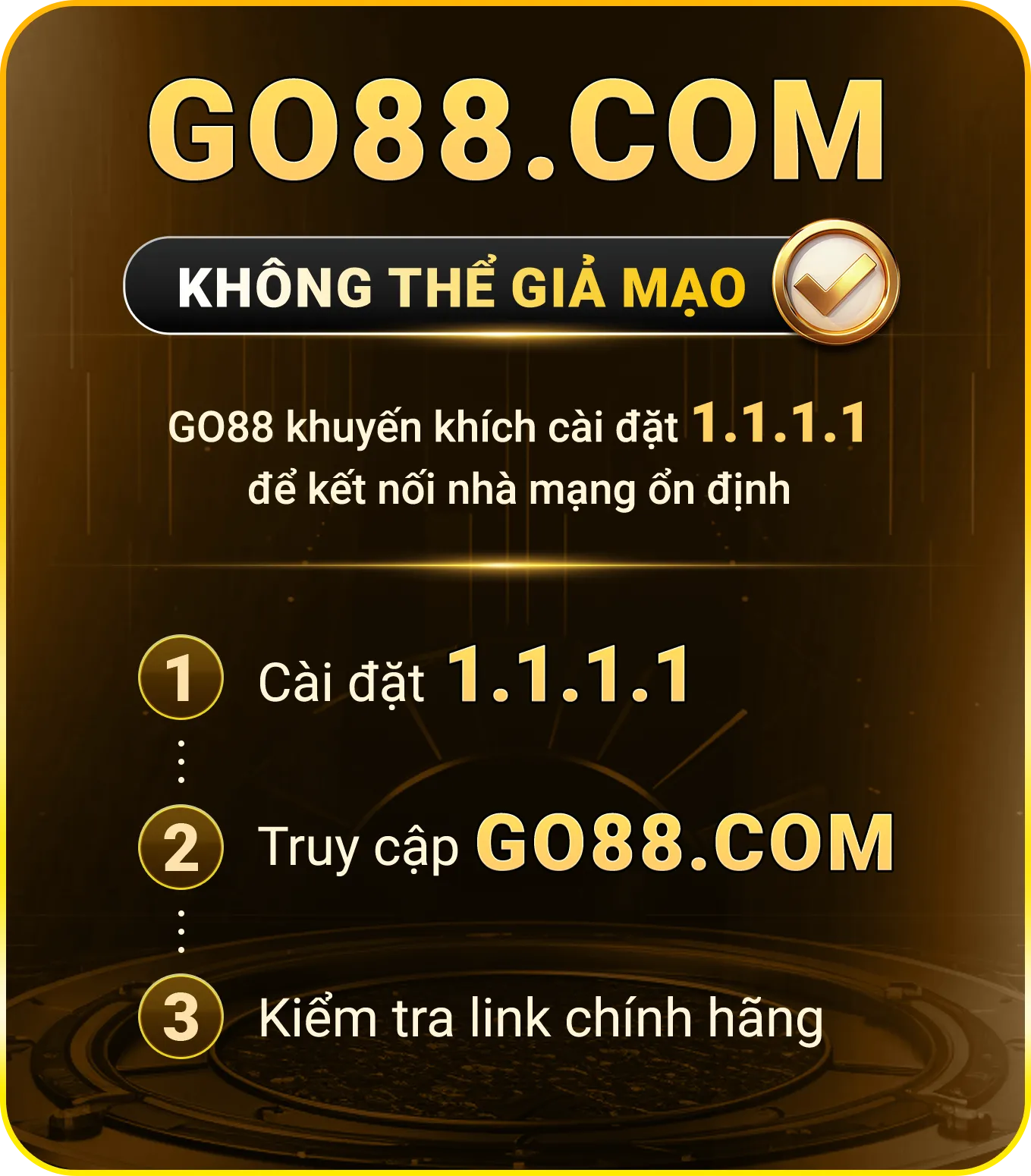 tải app 1.1.1.1 vào go88 chính hãng